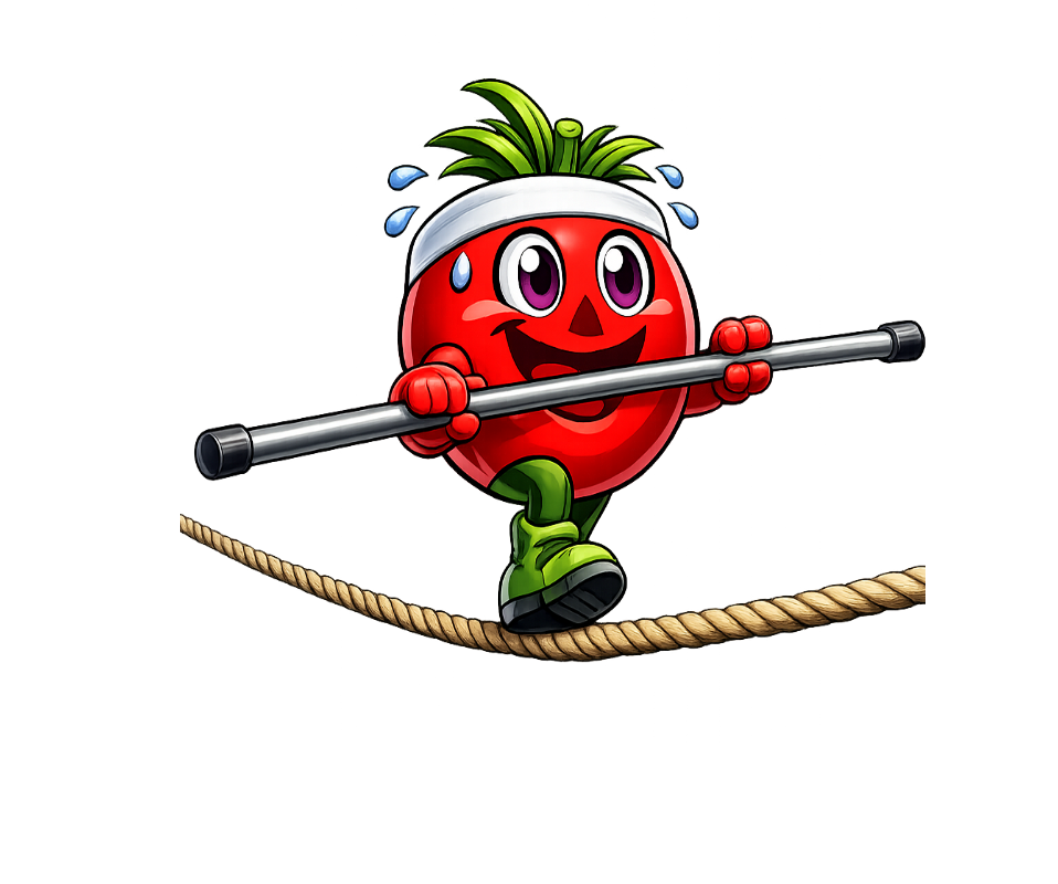 Mr Soup and Salad - Balancing High Wire