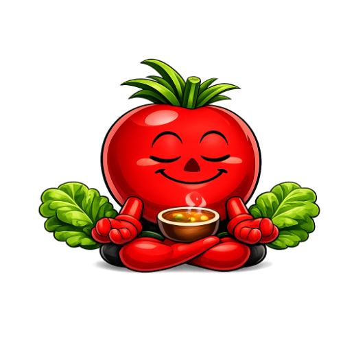 Mr Soup and Salad - Meditating